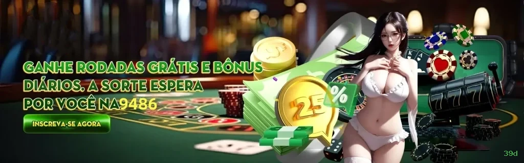 Imagem promocional das apostas esportivas da 39d